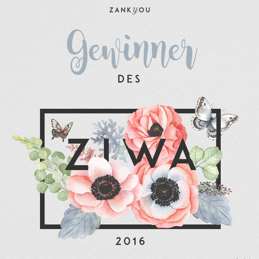 Gewinner ZIWA 2016 im Bereich Hochzeitsfotografie
