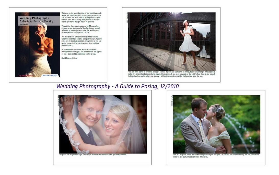 Hochzeitsfotograf Kirill Brusilovsky, Publikation im Buch "Wedding Photography - A Guide to Posing"