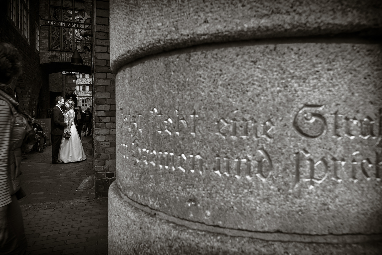 Hochzeitsportraits in Bremen-Altstadt