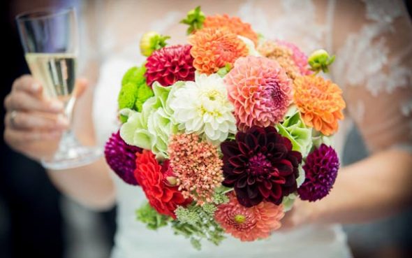 Brautstrauß schöne Blumen