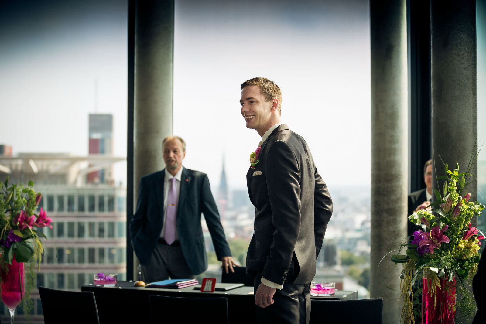 Standesamtliche Trauung im 20 Up Hamburg