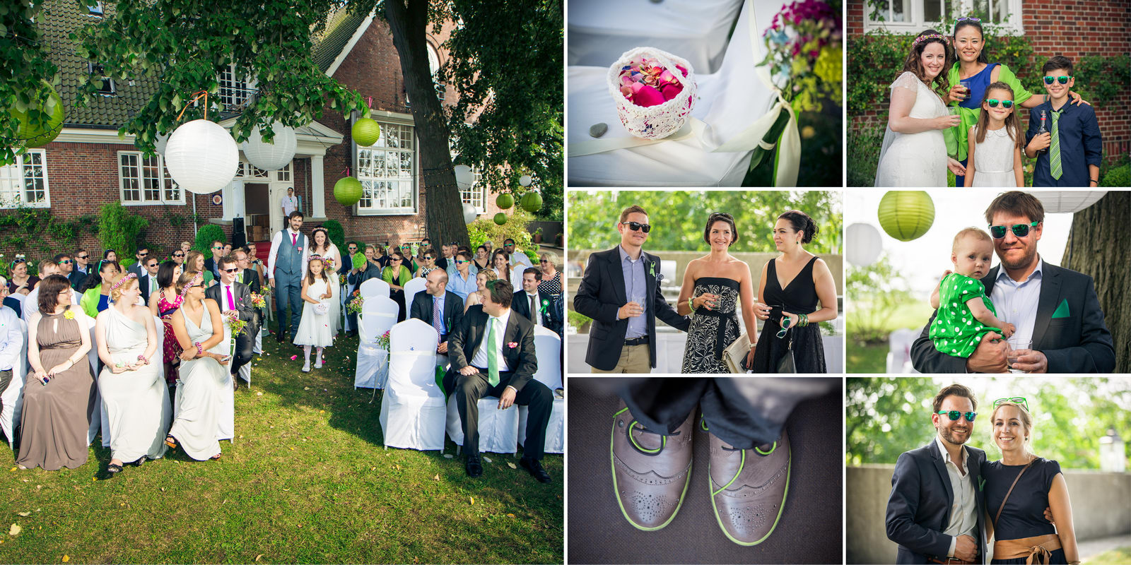 Freie Trauung in der Villa im Jachthafen, Hamburg