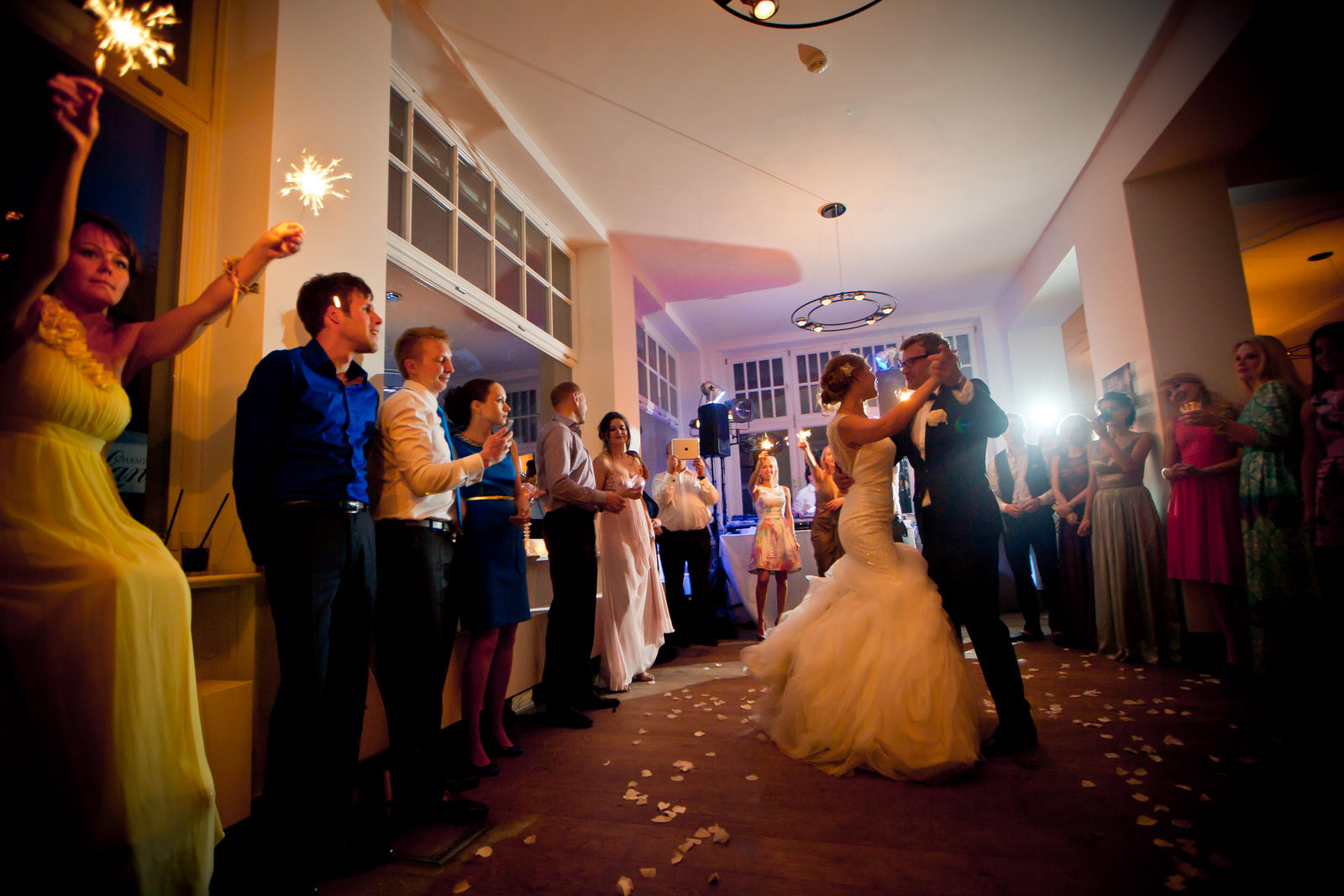 Foto vom Hochzeitstanz