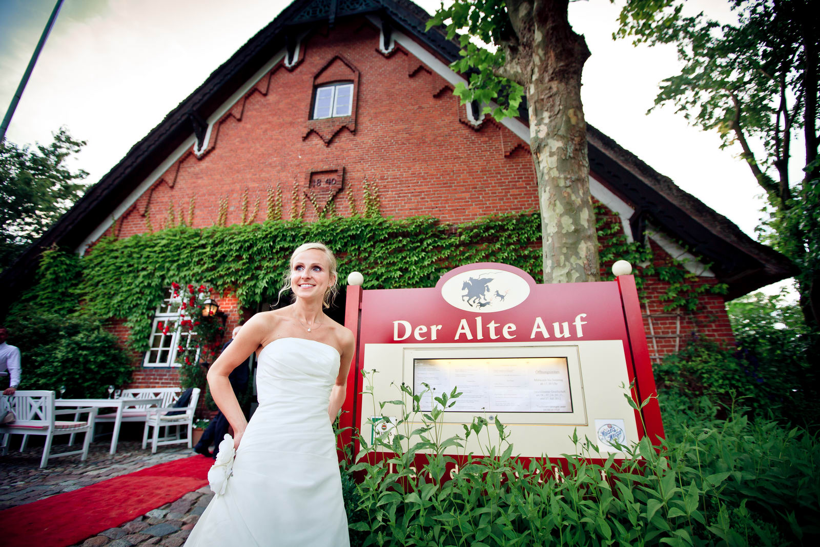 Hochzeitsfotos in "Der Alte auf", Hochzeitsfotograf Kiel