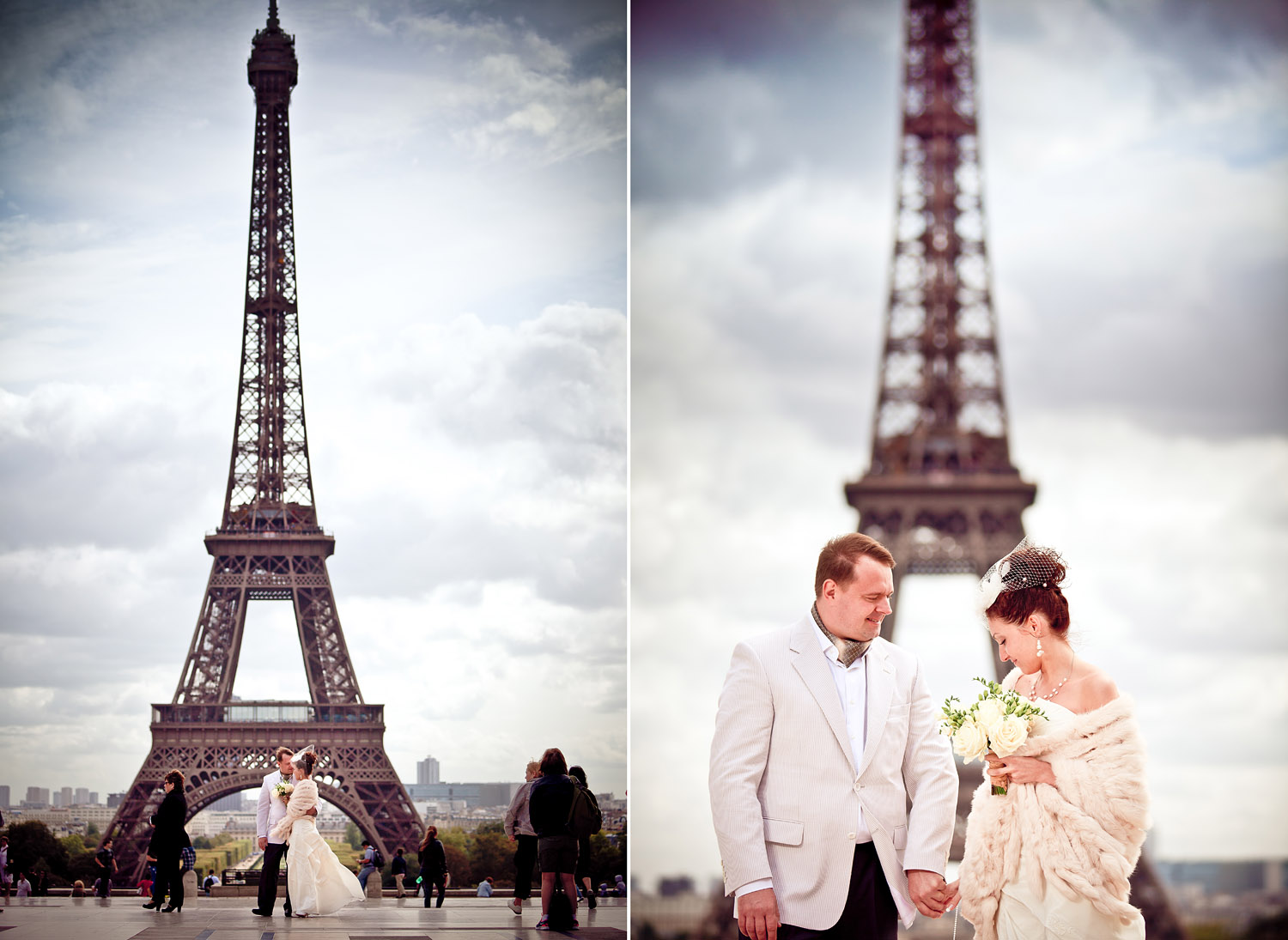 Hochzeitsfotos in Paris