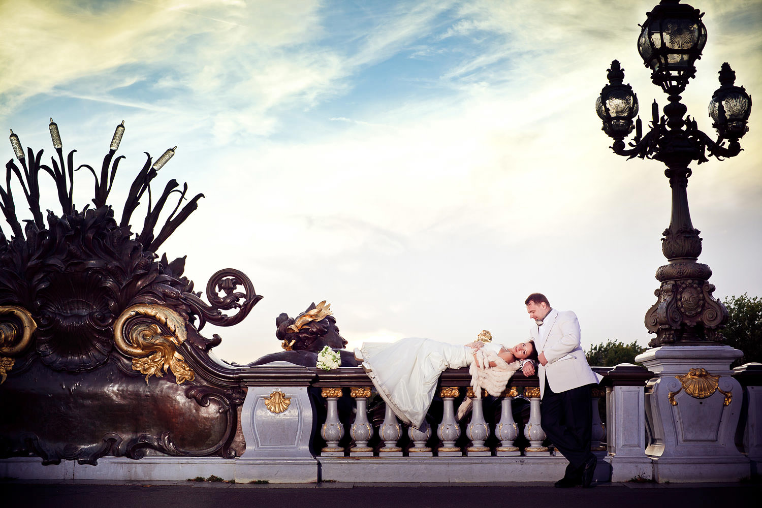 Hochzeitsportraits Hochzeitsfotos in Paris