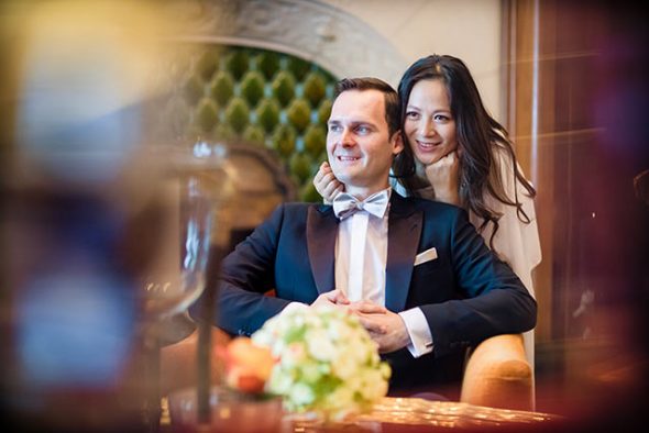 Schöne Deutsch-Chinesische Hochzeit in Hamburg. Hochzeitsfotos, Portraits und Reportage